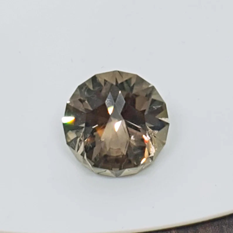 10ct Smoky Quartz Ribbon Gemstone