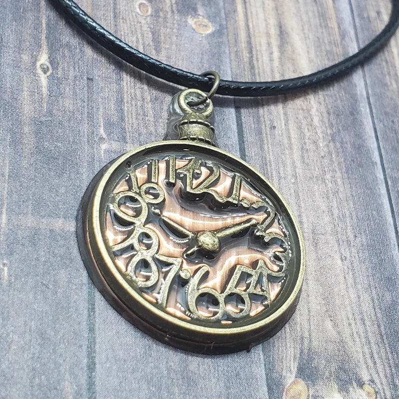 Clock Steampunk Necklace