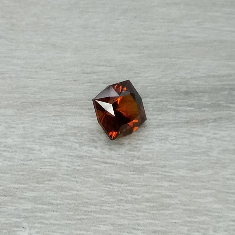 1.8ct Malaya Garnet Faceted Gemstone