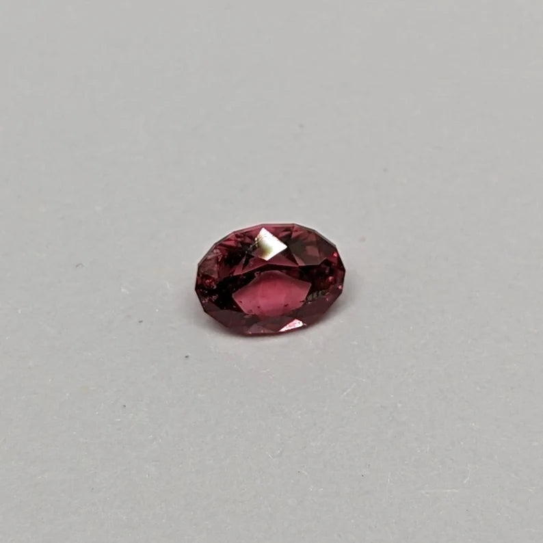 Oval Cut Rubellite Tourmaline Gemstone