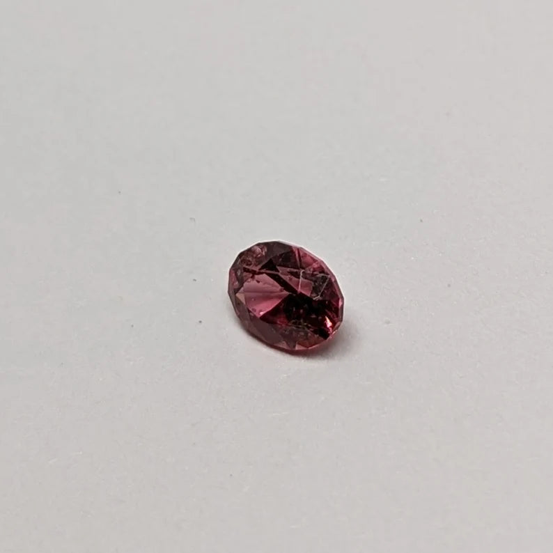 Oval Cut Rubellite Tourmaline Gemstone