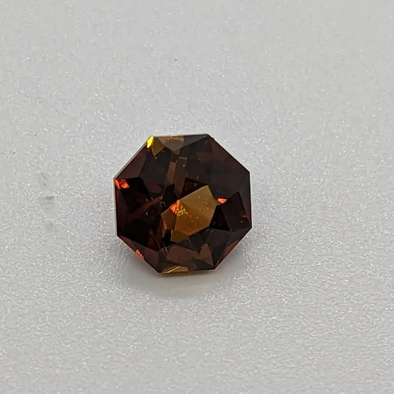 Handcut 1.7ct Sunset Tourmaline Gemstone