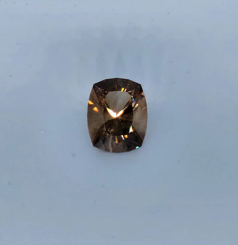 Handcut 6.85ct Smoky Quartz Gemstone