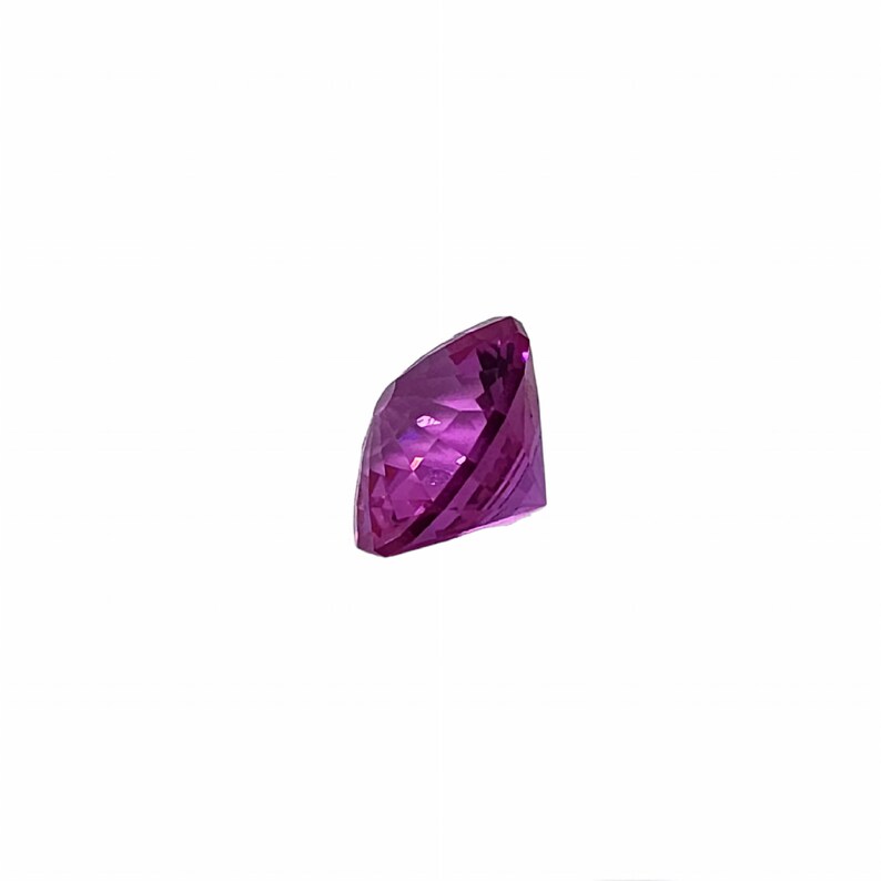 Handcut 9ct Lab Grown Pink Sapphire Gemstone