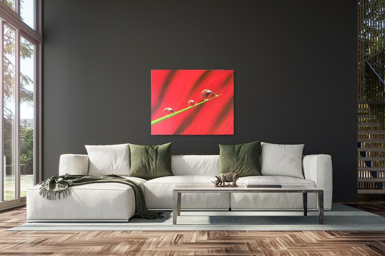Three Men in a Boat Original Hand Painted Acrylic Painting on Canvas