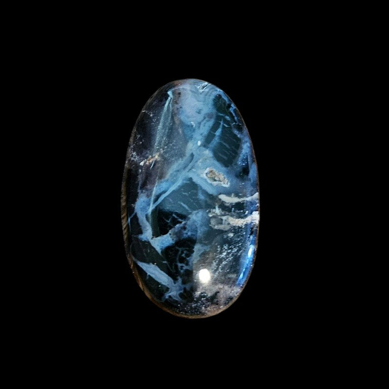 Handcut Zebra Agate Cabochon