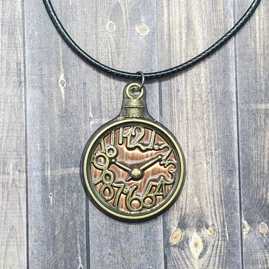 Clock Steampunk Necklace