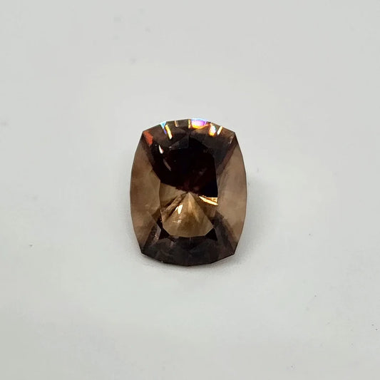 Handcut 6.85ct Smoky Quartz Gemstone