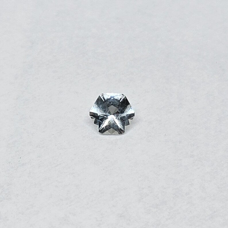 Hand Faceted 3.75ct Goshenite Loose Gemstone