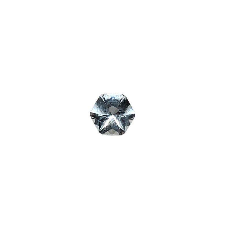 Hand Faceted 3.75ct Goshenite Loose Gemstone