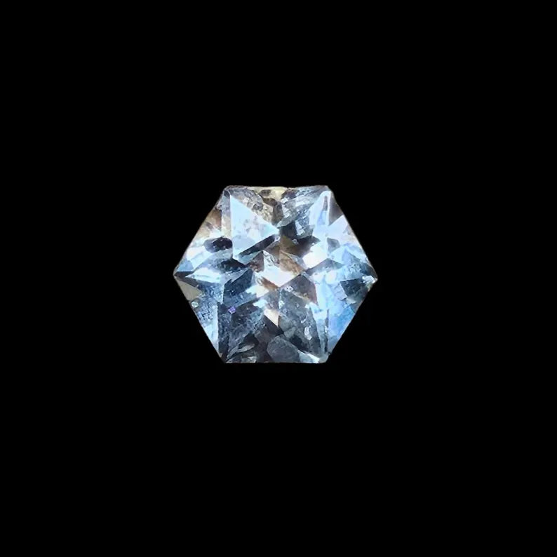 Hand Faceted 1.85ct Clear Topaz Loose Gemstone