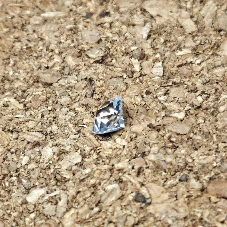 Hand Faceted 1.85ct Clear Topaz Loose Gemstone