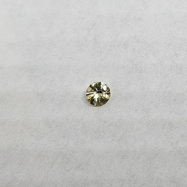 Hand Faceted .8ct Mali Garnet Loose Gemstone