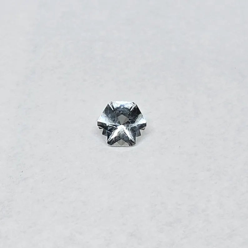 Hand Faceted 3.75ct Goshenite Loose Gemstone