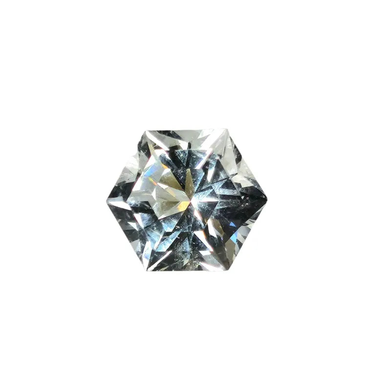 Hand Faceted 4.4ct Arkansas Quartz Loose Gemstone