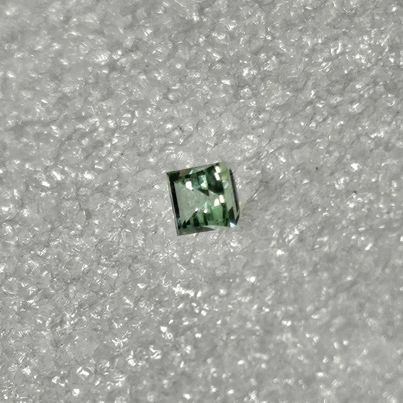 Hand Faceted .85ct Sea Foam Green Loose Tourmaline Gemstone