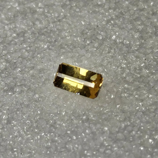 Hand Faceted 1.85ct Opposed Bar Cut Citrine Loose Gemstone