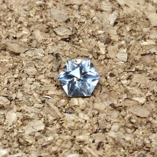 Hand Faceted 1.85ct Clear Topaz Loose Gemstone