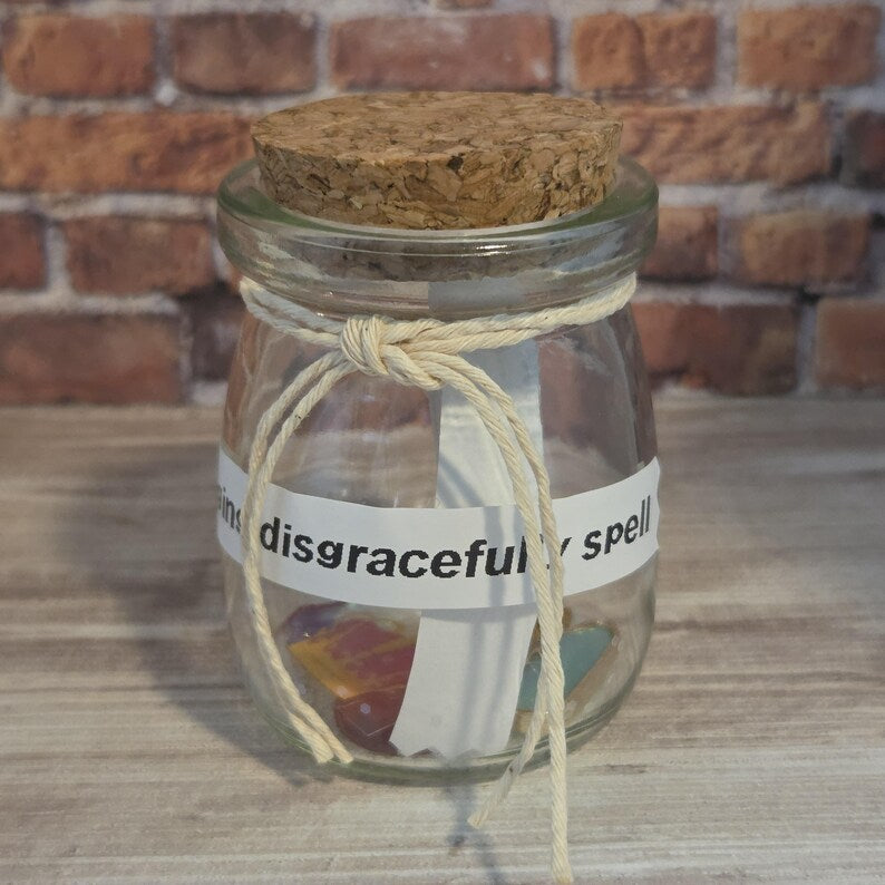 Whimsical Apothecary Jars for Everyday Magic, Funny Affirmation, Gift, and Keepsakes