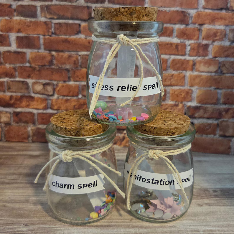 Whimsical Apothecary Jars for Everyday Magic, Funny Affirmation, Gift, and Keepsakes
